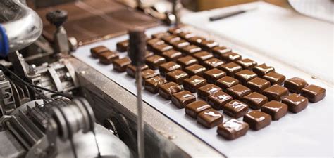 how chocolate are made in factory